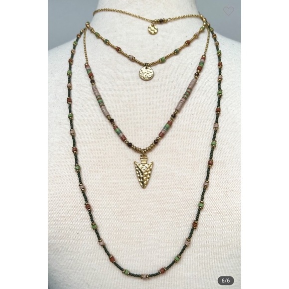 New. Camden Layered Necklace - Picture 2 of 2